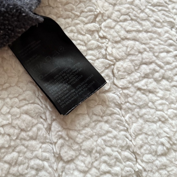 H&M Charcoal Grey Cropped Pullover Hoodie - Picture 7 of 9